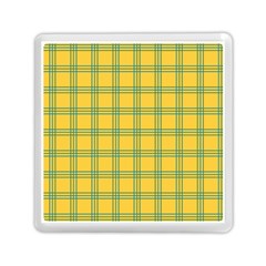 Green Stripes Memory Card Reader (square)  by berwies