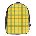 green stripes School Bag (XL) Front