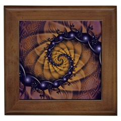 An Emperor Scorpion s 1001 Fractal Spiral Stingers Framed Tiles by jayaprime