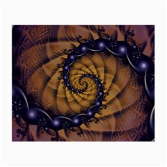 An Emperor Scorpion s 1001 Fractal Spiral Stingers Small Glasses Cloth by jayaprime