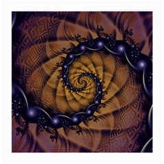 An Emperor Scorpion s 1001 Fractal Spiral Stingers Medium Glasses Cloth by jayaprime