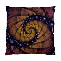 An Emperor Scorpion s 1001 Fractal Spiral Stingers Standard Cushion Case (two Sides) by jayaprime