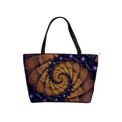 An Emperor Scorpion s 1001 Fractal Spiral Stingers Shoulder Handbags by jayaprime