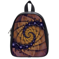 An Emperor Scorpion s 1001 Fractal Spiral Stingers School Bag (small) by jayaprime