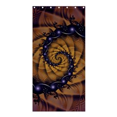 An Emperor Scorpion s 1001 Fractal Spiral Stingers Shower Curtain 36  X 72  (stall)  by jayaprime