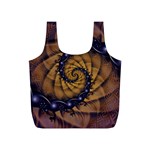 An Emperor Scorpion s 1001 Fractal Spiral Stingers Full Print Recycle Bags (S)  Back