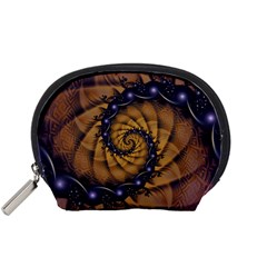 An Emperor Scorpion s 1001 Fractal Spiral Stingers Accessory Pouches (small)  by jayaprime