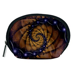 An Emperor Scorpion s 1001 Fractal Spiral Stingers Accessory Pouches (medium)  by jayaprime