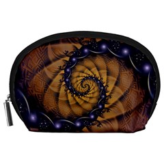 An Emperor Scorpion s 1001 Fractal Spiral Stingers Accessory Pouches (large)  by jayaprime