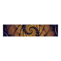 An Emperor Scorpion s 1001 Fractal Spiral Stingers Velvet Scrunchie by jayaprime