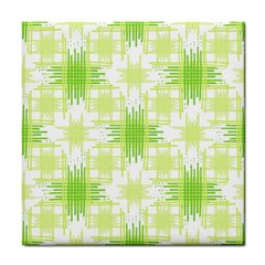 Intersecting Lines Pattern Tile Coasters by dflcprints