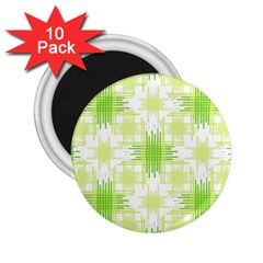 Intersecting Lines Pattern 2 25  Magnets (10 Pack)  by dflcprints