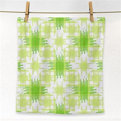 Intersecting Lines Pattern Face Towel by dflcprints