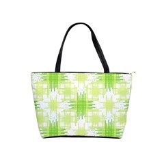 Intersecting Lines Pattern Shoulder Handbags by dflcprints