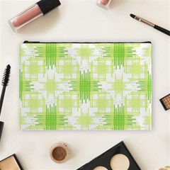 Intersecting Lines Pattern Cosmetic Bag (large)  by dflcprints