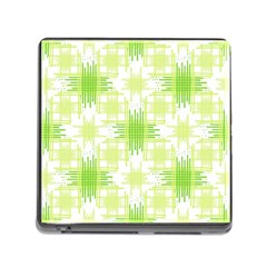 Intersecting Lines Pattern Memory Card Reader (square) by dflcprints