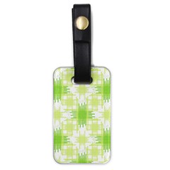 Intersecting Lines Pattern Luggage Tags (one Side)  by dflcprints