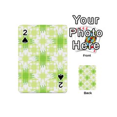 Intersecting Lines Pattern Playing Cards 54 (mini)  by dflcprints