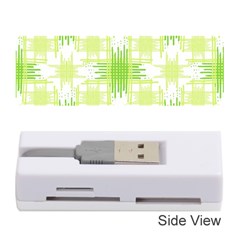 Intersecting Lines Pattern Memory Card Reader (stick)  by dflcprints