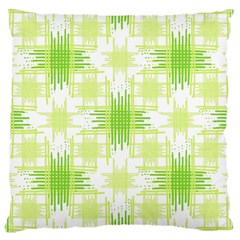 Intersecting Lines Pattern Large Cushion Case (one Side) by dflcprints