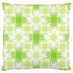 Intersecting Lines Pattern Large Flano Cushion Case (Two Sides) Front