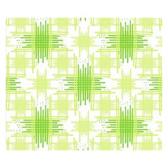 Intersecting Lines Pattern Double Sided Flano Blanket (small)  by dflcprints