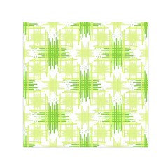 Intersecting Lines Pattern Small Satin Scarf (square) by dflcprints