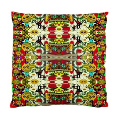 Chicken Monkeys Smile In The Floral Nature Looking Hot Standard Cushion Case (two Sides) by pepitasart