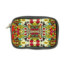 Chicken Monkeys Smile In The Floral Nature Looking Hot Coin Purse by pepitasart