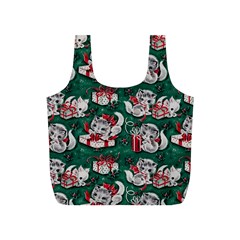 Christmas Kittens Full Print Recycle Bag (s)