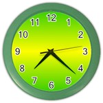 Pattern Color Wall Clocks Front