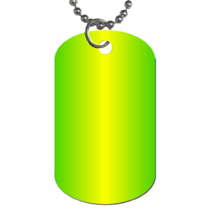 Pattern Dog Tag (Two Sides)