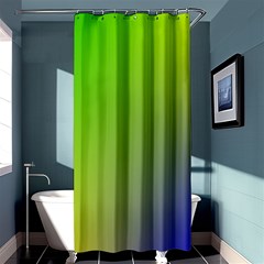 Pattern Shower Curtain 36  X 72  (stall)  by gasi