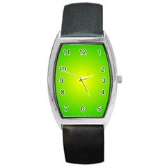 Pattern Barrel Style Metal Watch