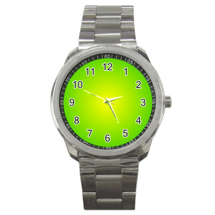 Pattern Sport Metal Watch