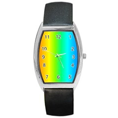 Pattern Barrel Style Metal Watch by gasi