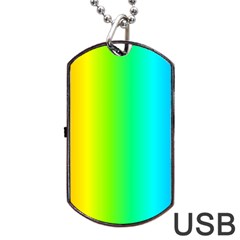 Pattern Dog Tag Usb Flash (one Side) by gasi