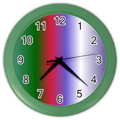 Pattern Color Wall Clocks