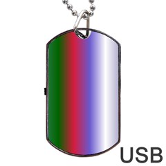 Pattern Dog Tag USB Flash (Two Sides)