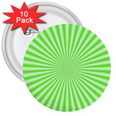 Pattern 3  Buttons (10 Pack)  by gasi