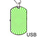 Pattern Dog Tag USB Flash (Two Sides) Front