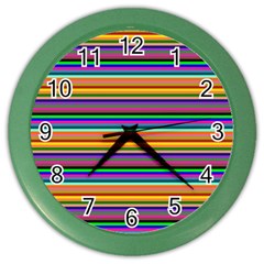 Pattern Color Wall Clocks