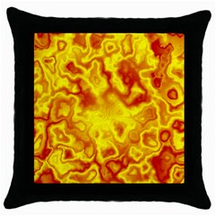 Pattern Throw Pillow Case (black)