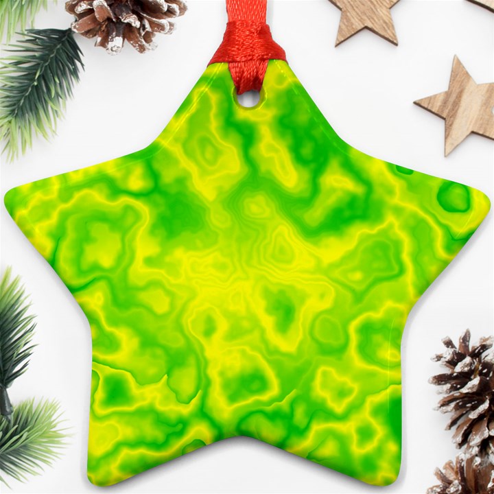 Pattern Star Ornament (Two Sides)