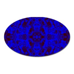 Pattern Oval Magnet by gasi