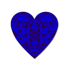 Pattern Heart Magnet by gasi