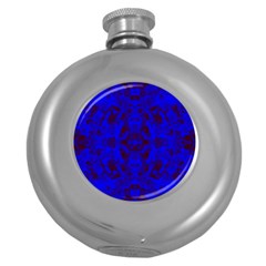 Pattern Round Hip Flask (5 Oz) by gasi