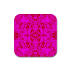 Pattern Rubber Square Coaster (4 Pack)  by gasi