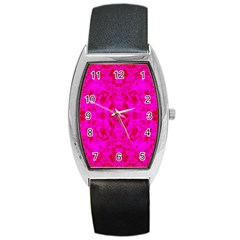 Pattern Barrel Style Metal Watch by gasi