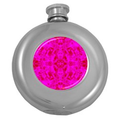 Pattern Round Hip Flask (5 Oz) by gasi